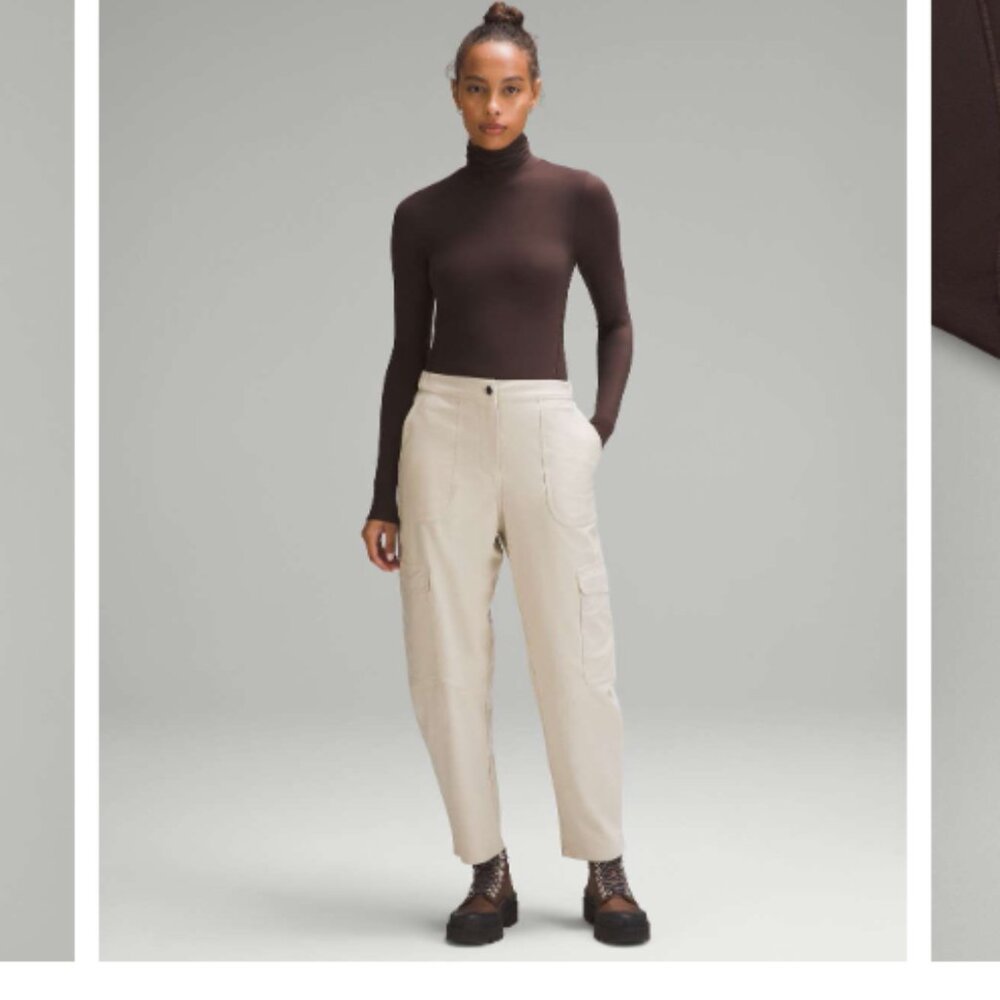 Lululemon Wundermost Ultra-Soft Nulu Turtleneck Bodysuit Espresso Medium